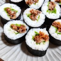 きび砂糖でコク♪甘辛焼肉巻き